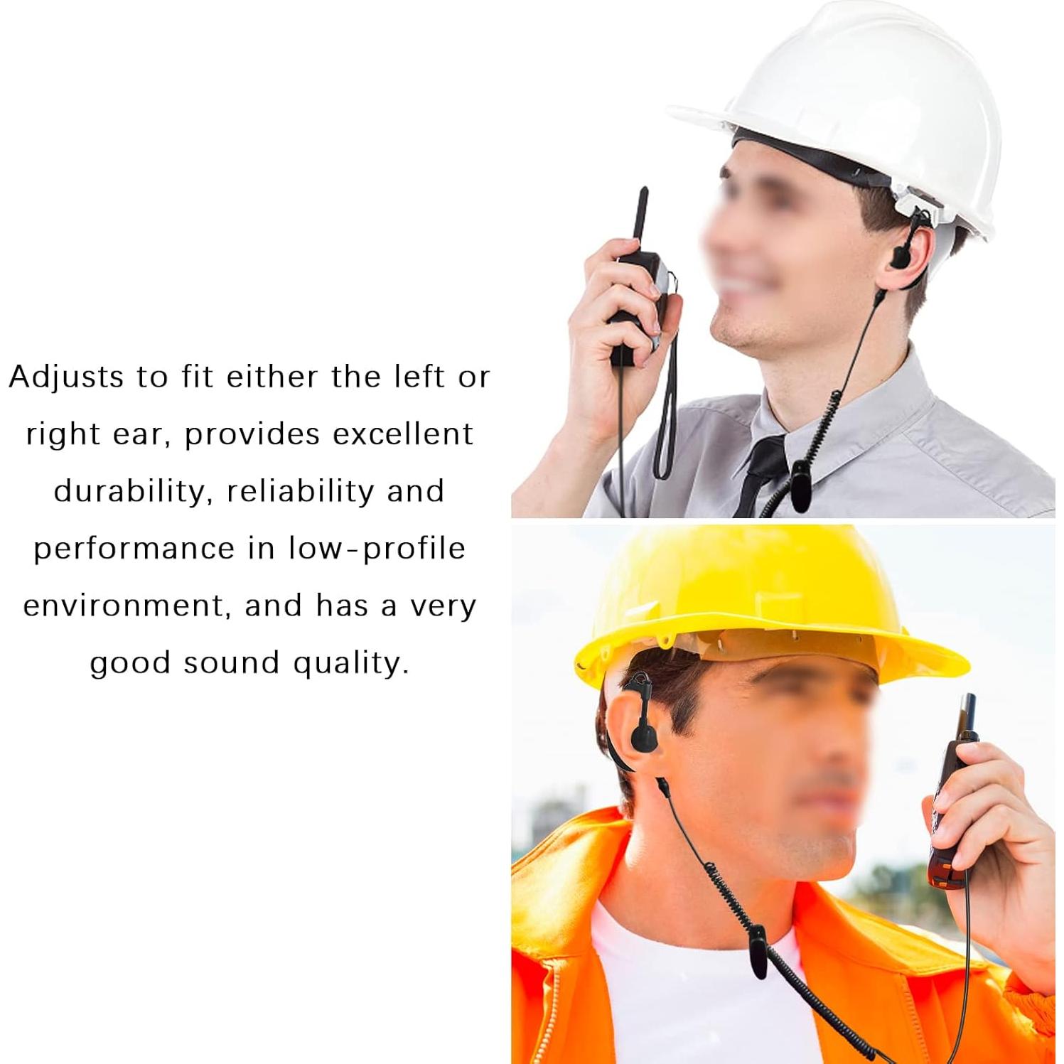 Auricular 2.5mm TWAYRDIO Forma G para Walkie Talkie Harris