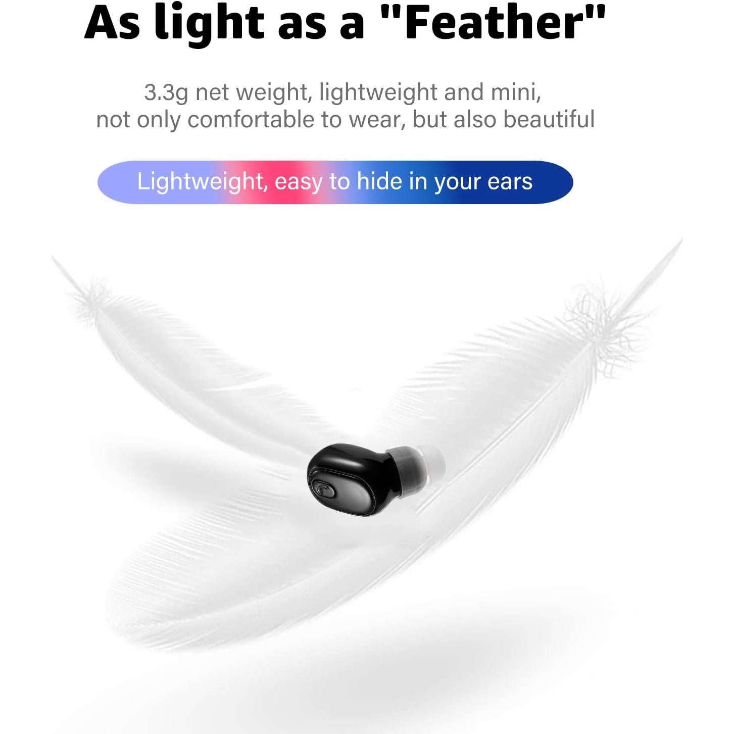 Auricular Bluetooth Inalámbrico SYSFUN X7 Negro 12 Horas Batería