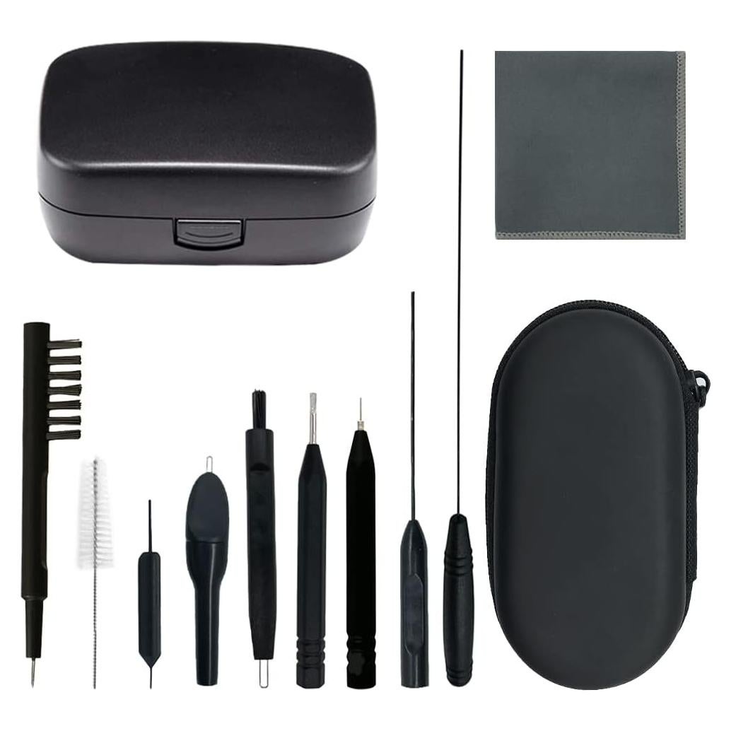 Kit de Limpieza 12 Piezas para Audífonos Aierting con Estuche