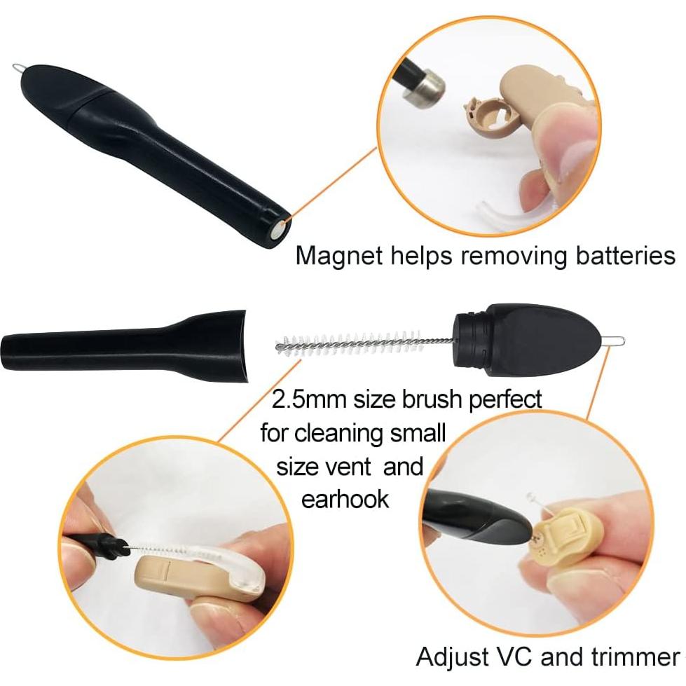 Kit de Limpieza 12 Piezas para Audífonos Aierting con Estuche