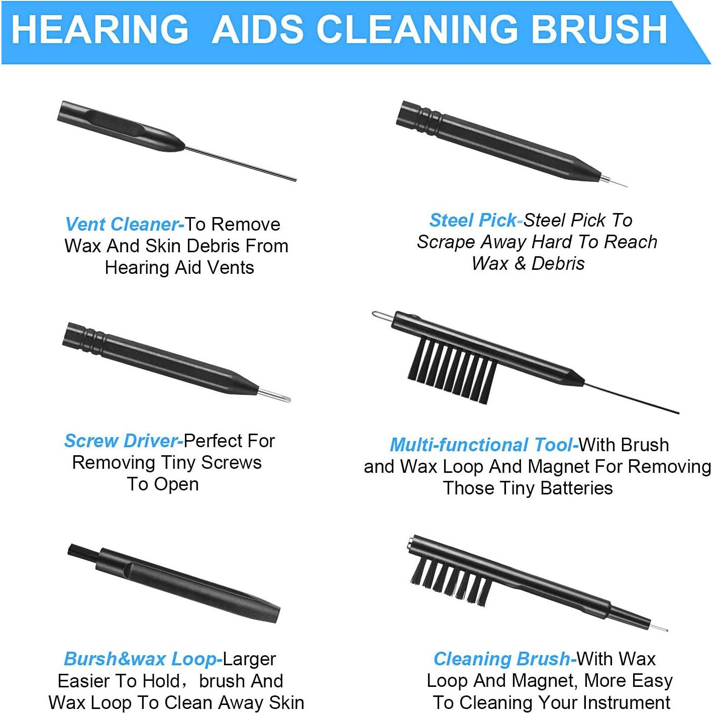 Kit de Limpieza para Audífonos Mudder - 7 Piezas con Bolsa