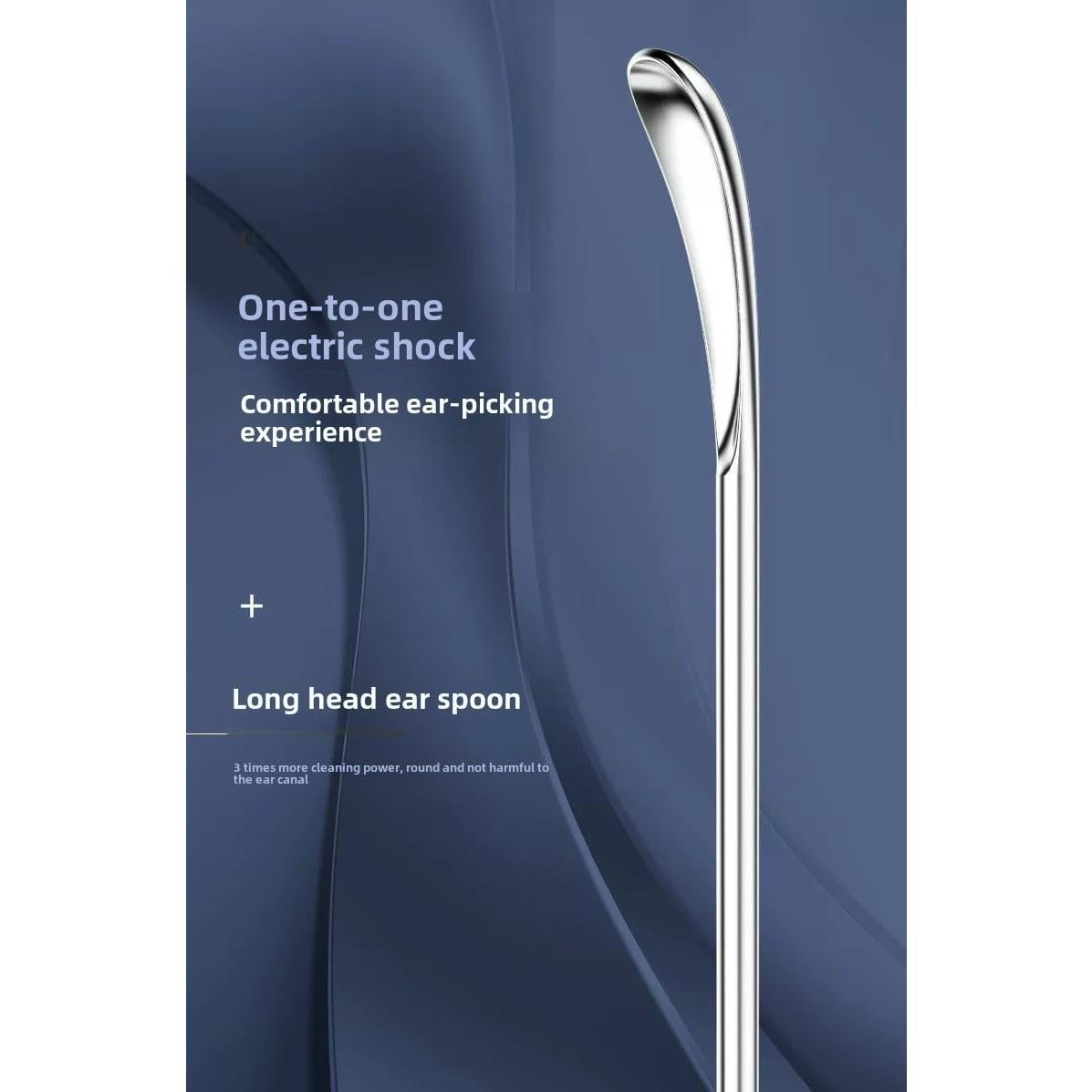 Kit de Limpieza de Oídos Profesional Acero Inoxidable 6 Piezas
