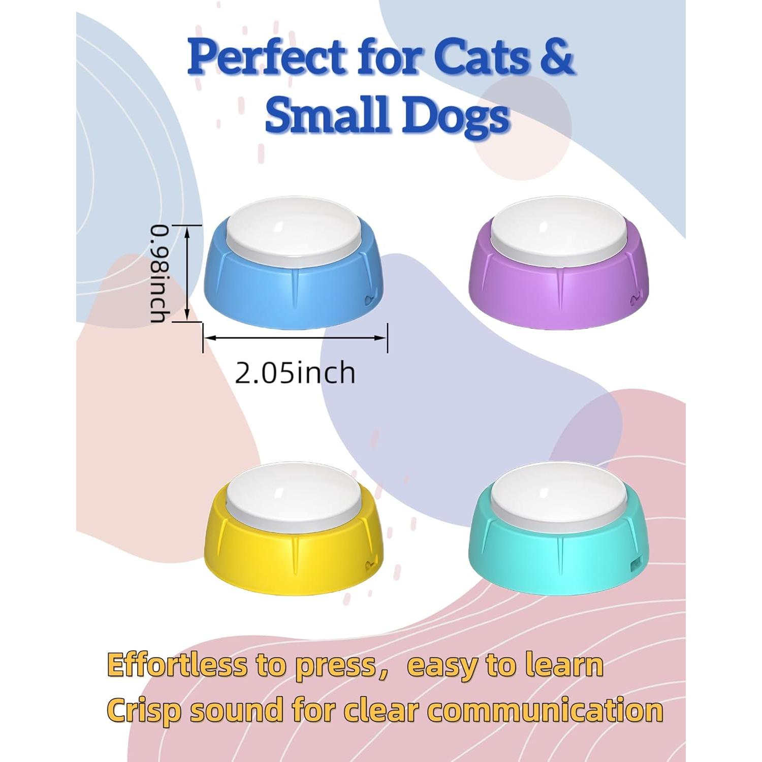 Kit de Botones de Comunicación para Mascotas Damei DM-6