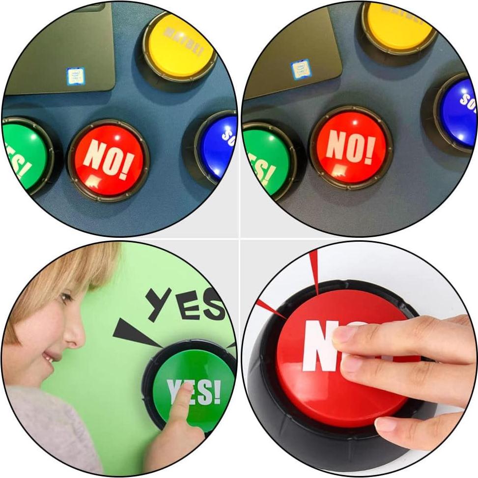 Botones de Comunicación para Perros STOBOK Set de 4