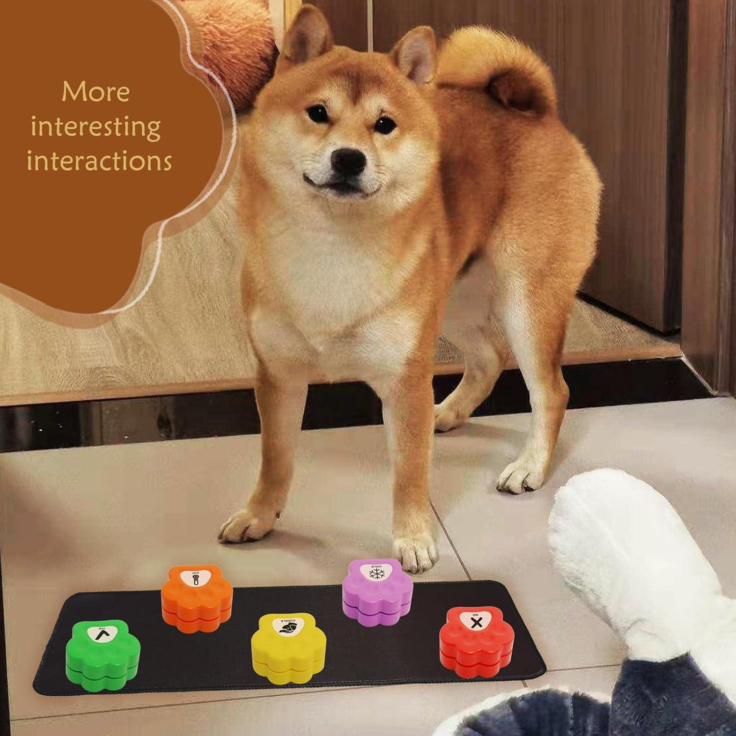 Botones de Comunicación para Perros JOY-U con 36 Stickers