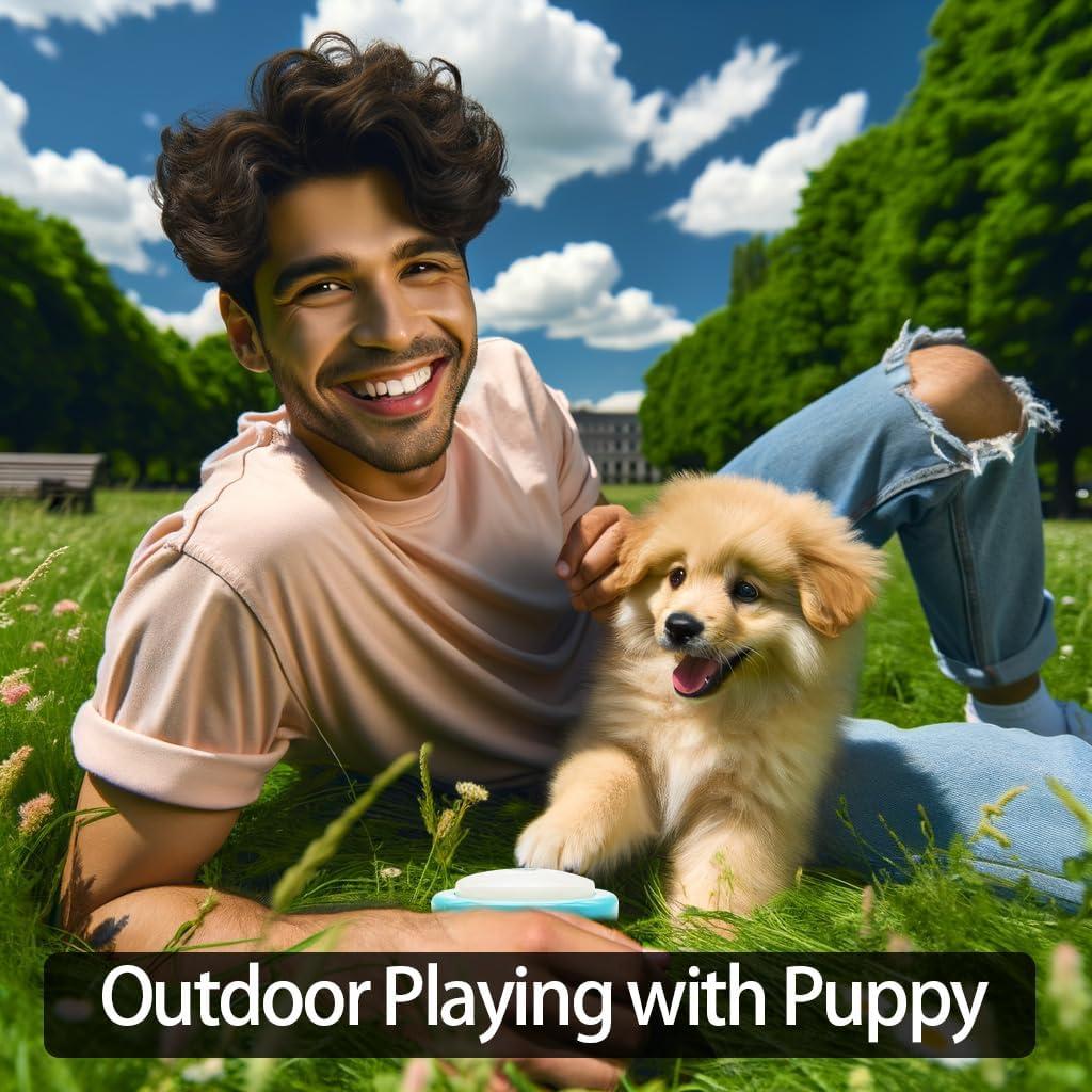 Botones Hablantes para Mascotas Topodome - Juego de 4 Recargables