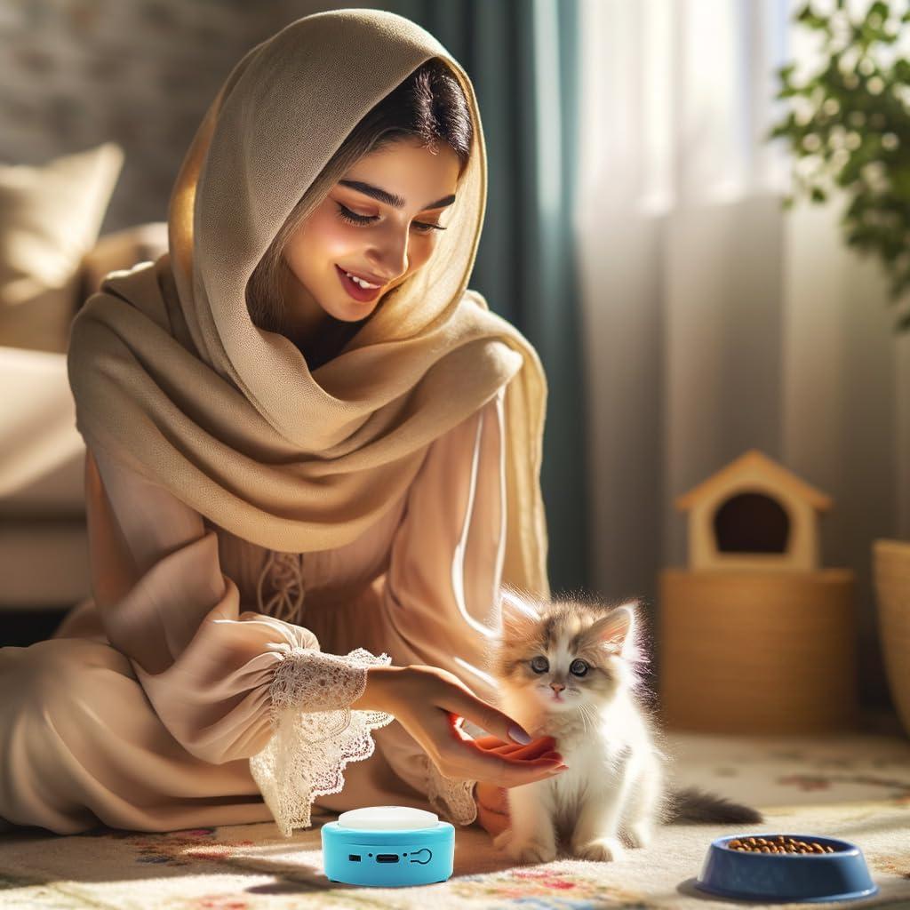 Botones Hablantes para Mascotas Topodome - Juego de 4 Recargables