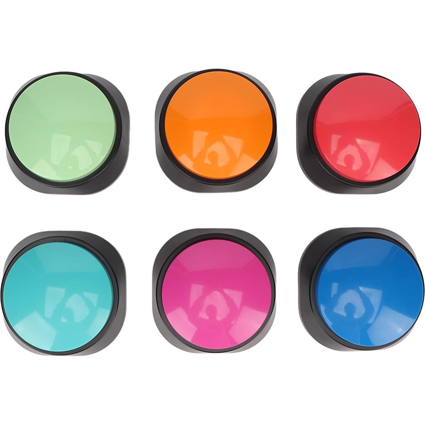 6 Botones de Grabación de Voz para Entrenamiento de Perros