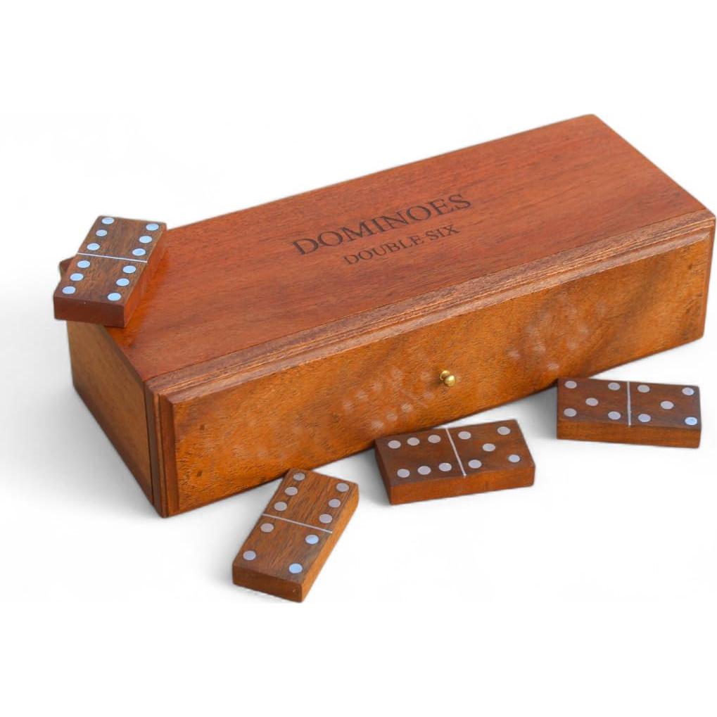 Juego de Dominó de Madera T one con 28 Fichas Doble Seis