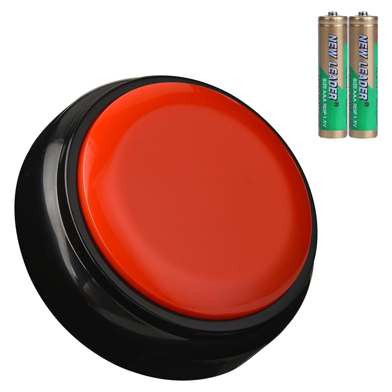 Botón de Grabación Wariolle Rojo 30 Segundos para Aula