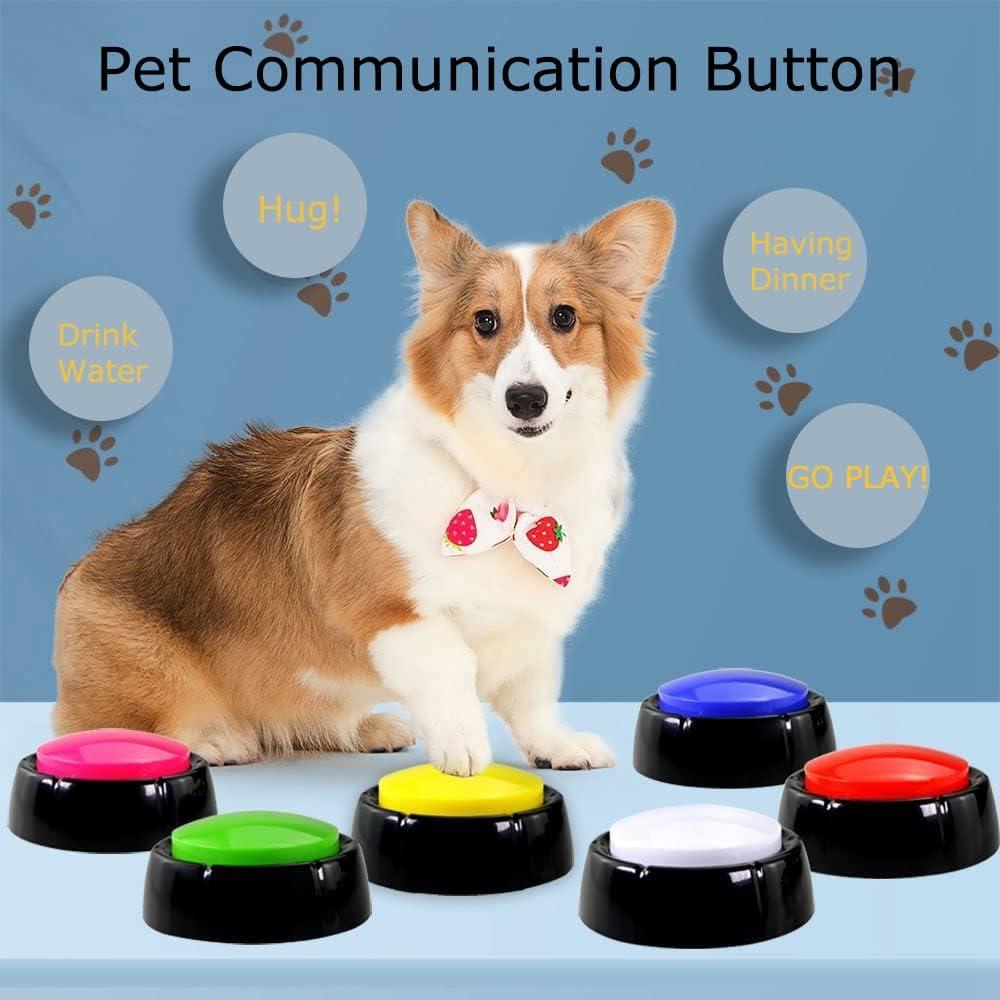 Botones de Comunicación para Perros Sumwell M4, 6 Colores, 30s