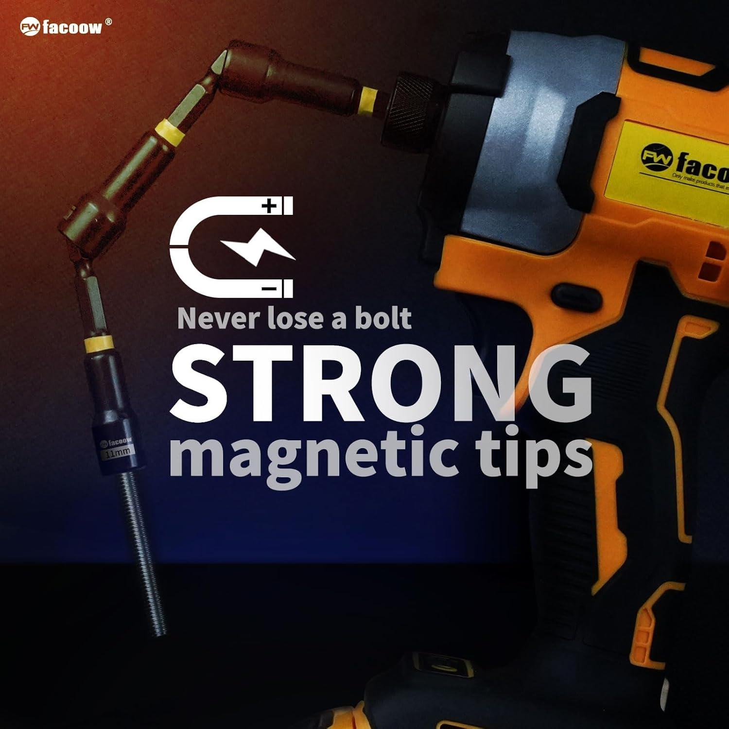 Juego de 55 Piezas de Destornillador de Impacto Facoow