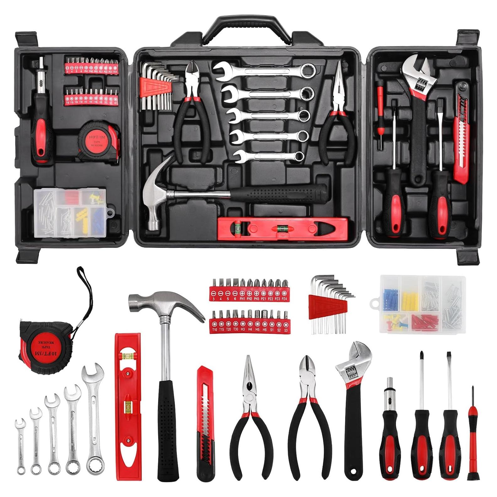 Kit de Herramientas TLGREEN 147 Piezas para el Hogar