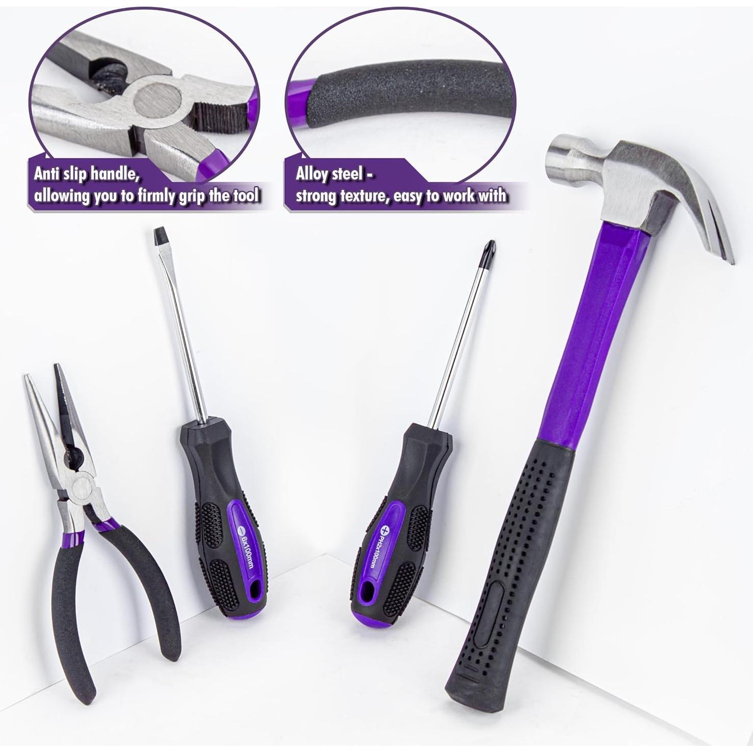 Juego de Herramientas Cartman 148 Piezas para Hogar y Auto