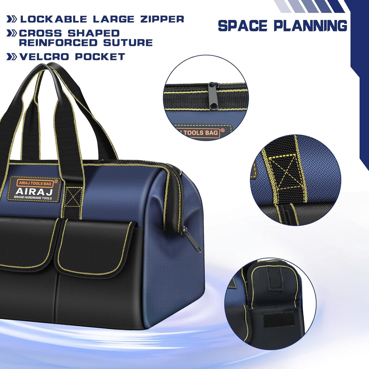 Juego de Bolsas de Herramientas AIRAJ 2 Piezas 35.56 cm y 40.64 cm