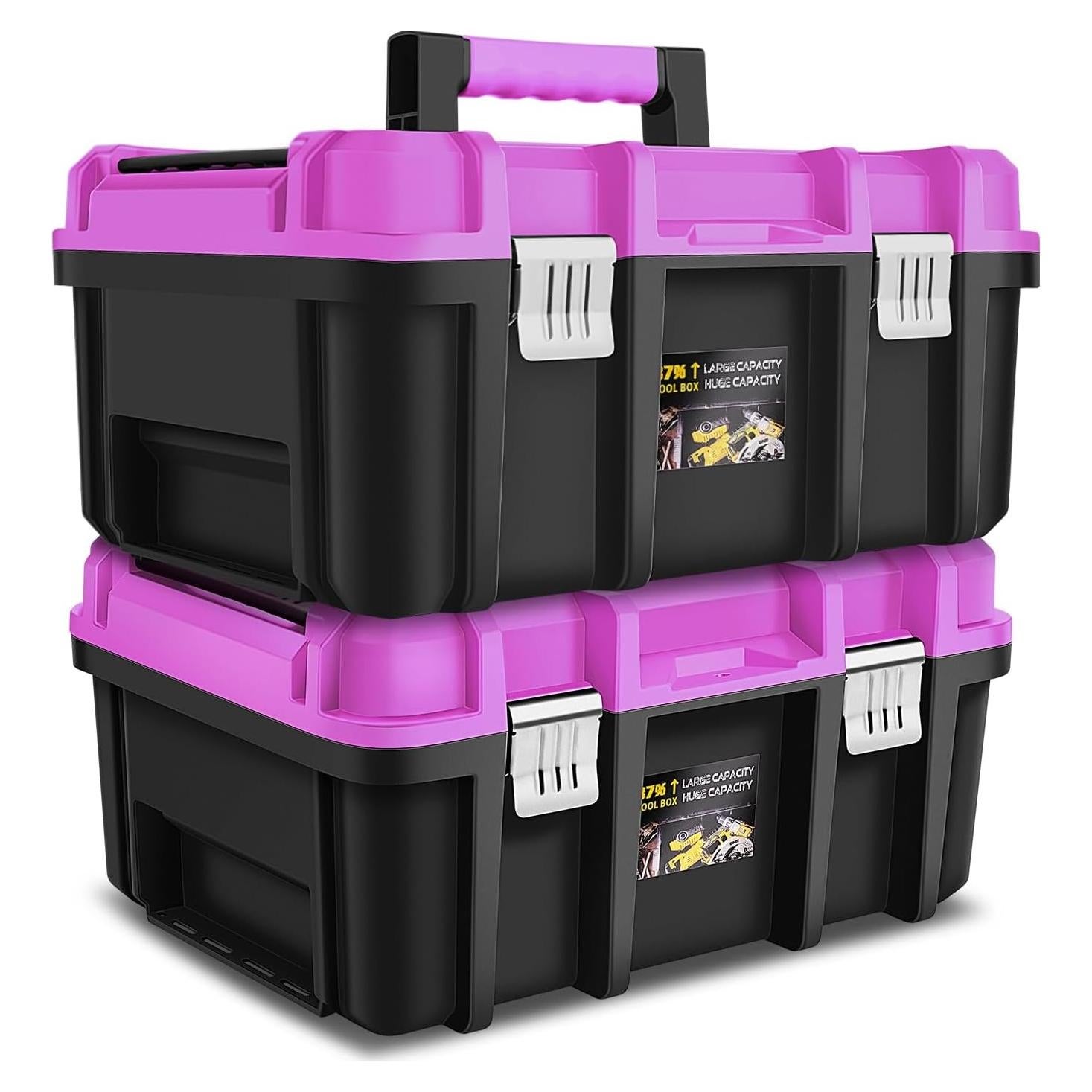 Juego de Caja de Herramientas 2-en-1 CAAP DRIVEN Púrpura