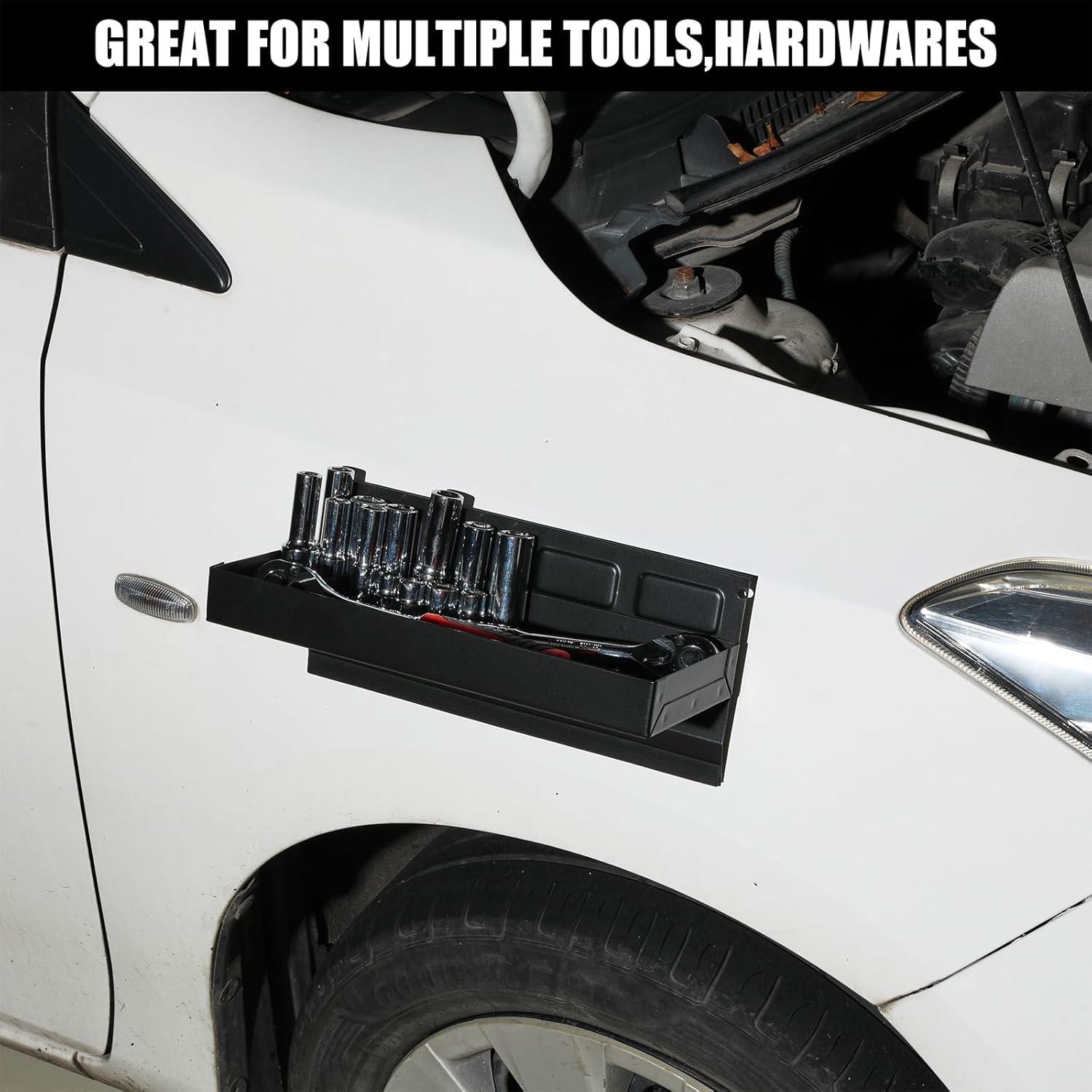 Juego de 4 Bandejas Magnéticas Mayouko para Herramientas 15-30 cm