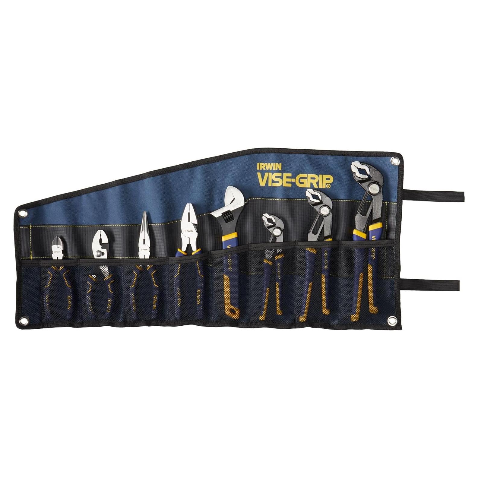 Juego de Alicates IRWIN VISE-GRIP GrooveLock 8 Piezas