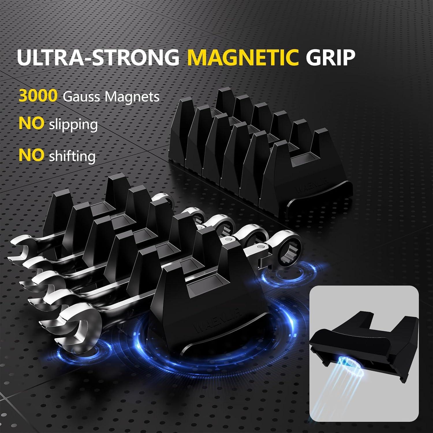 Organizador de Llaves Magnético WAENLIR 48PCS Rojo