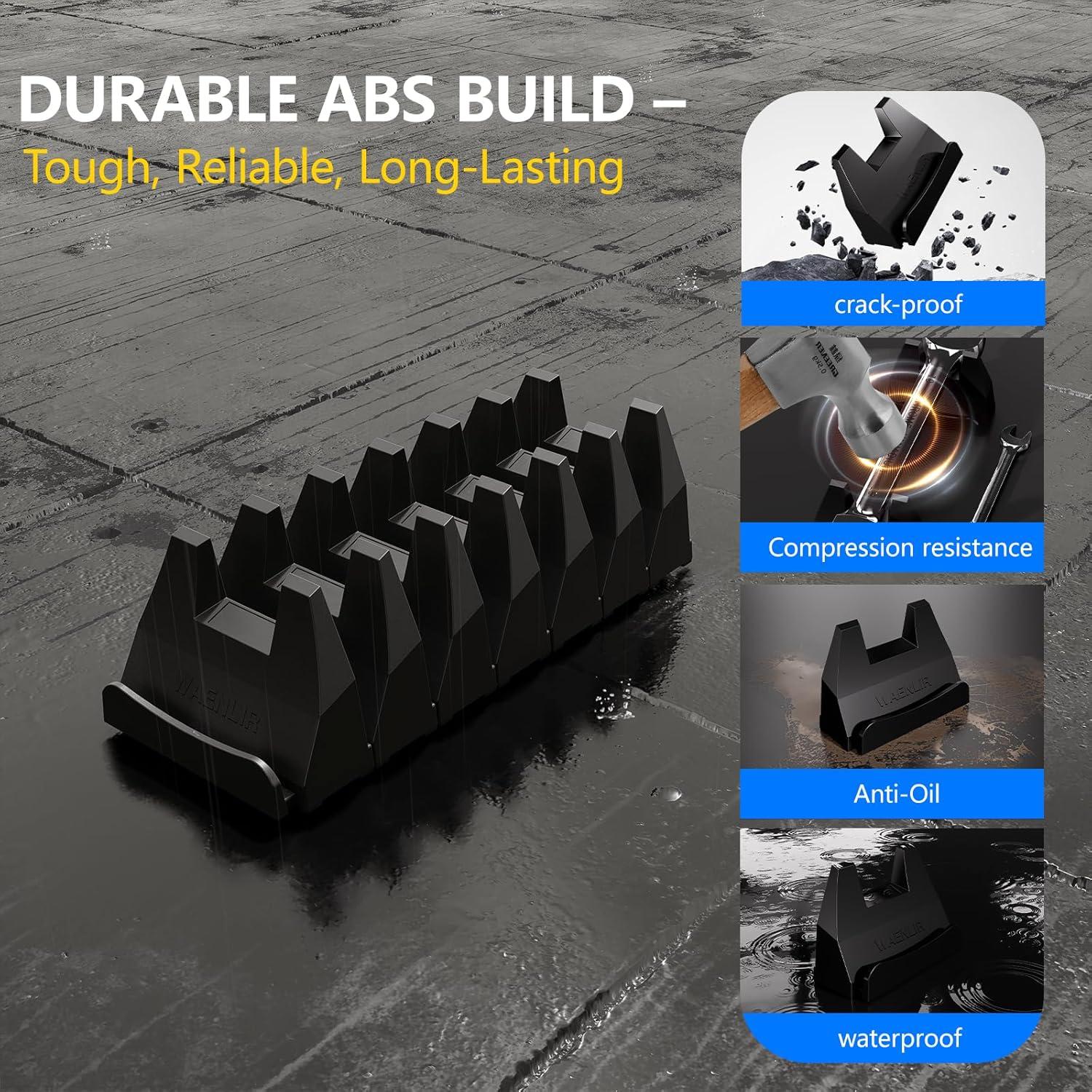 Organizador de Llaves Magnético WAENLIR 48PCS Rojo