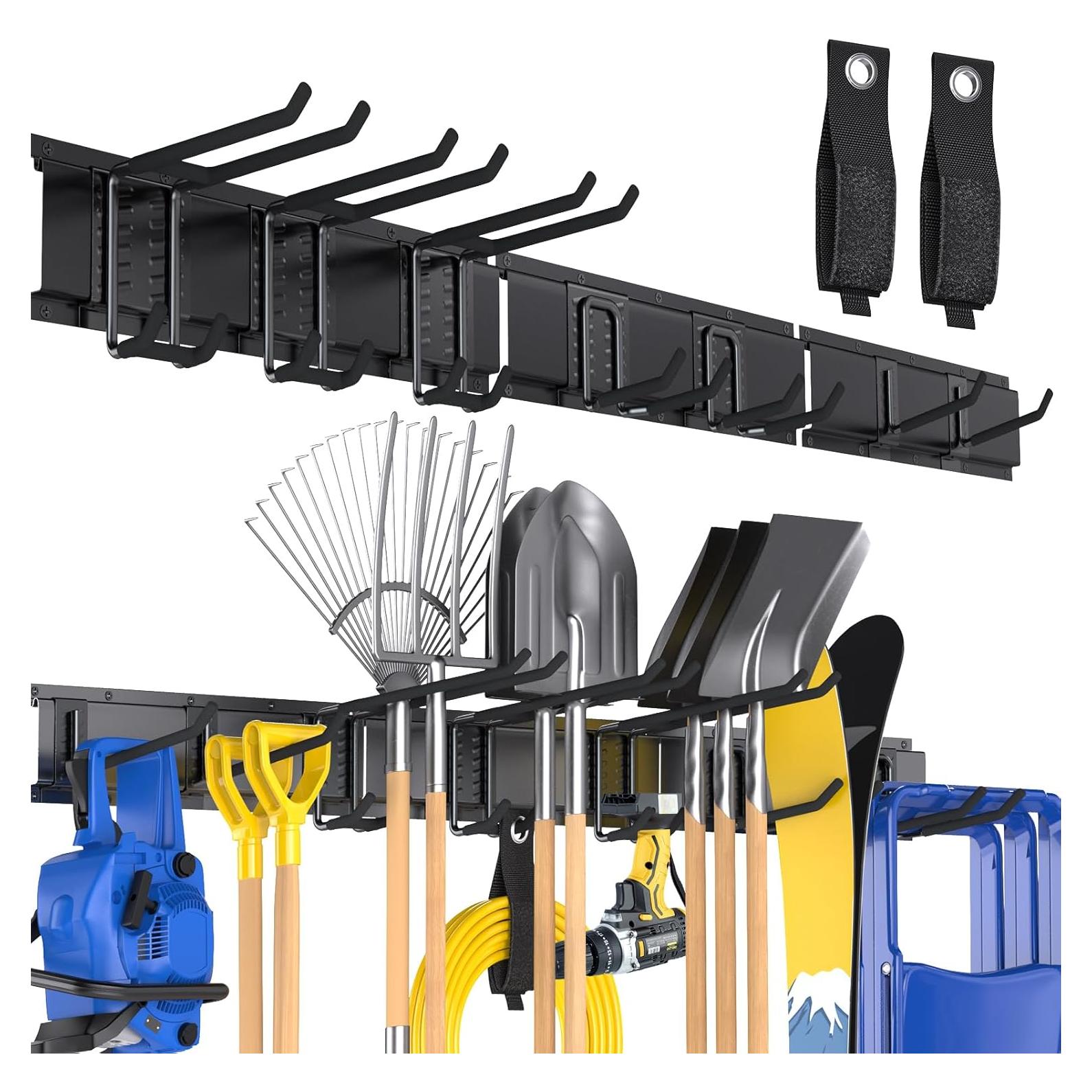 Soporte de Herramientas Montado en Pared GBEER 121.92 cm Negro