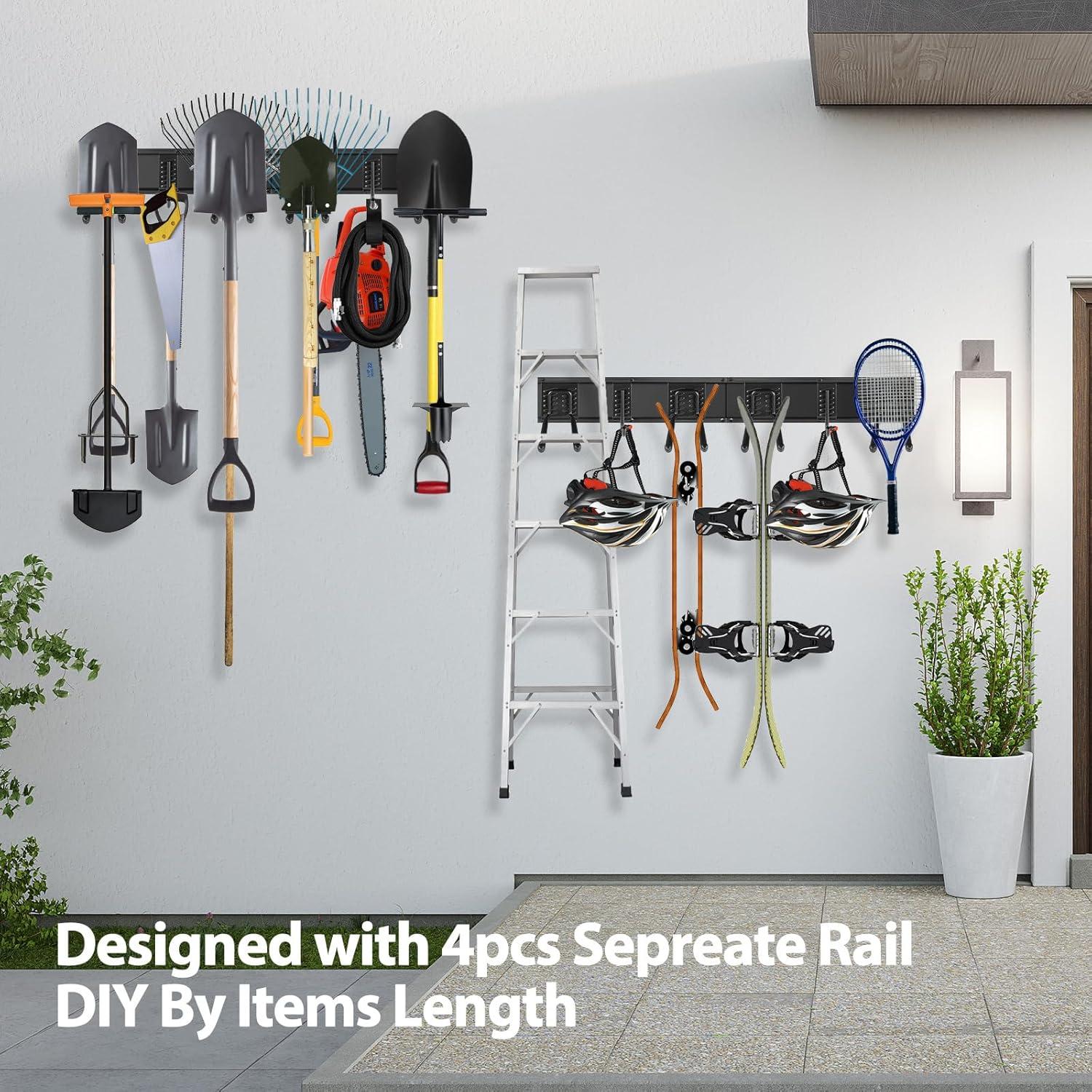 Organizador de Herramientas de Garaje Gatsowm 64" Ajustable 20 Piezas