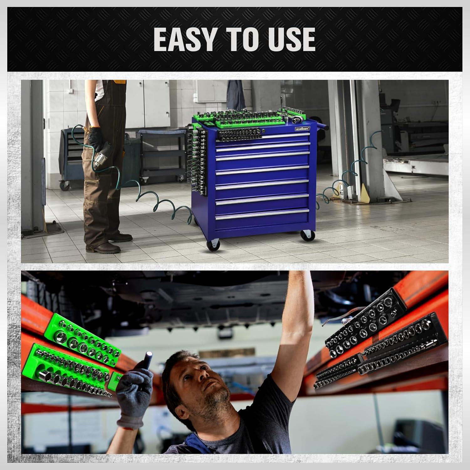 Organizador de Enchufes Magnético 8 PZS Swanlake Verde/Negro