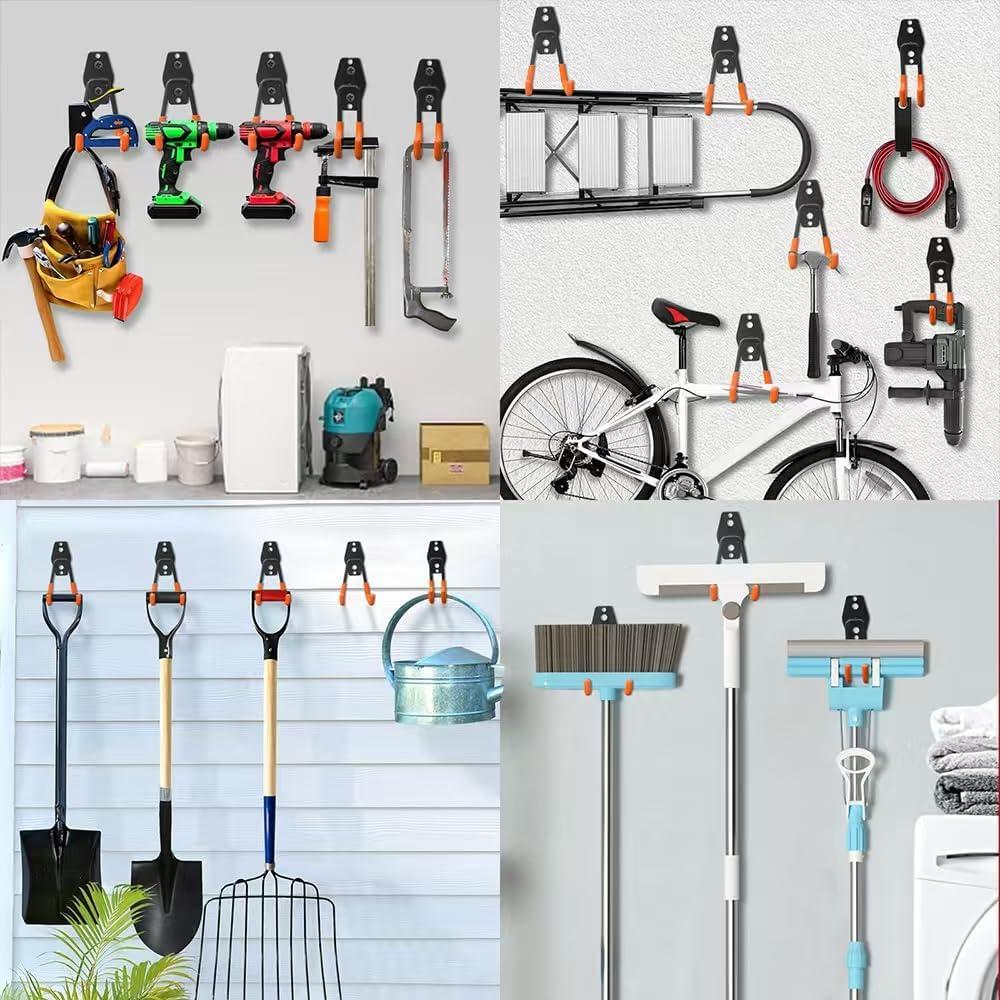 Ganchos para Garaje Fosiweelo 12 Piezas Alta Resistencia