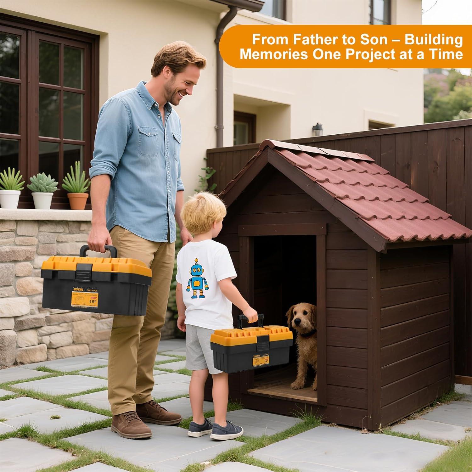 Juego de Caja de Herramientas 4 en 1 YIAD DRAGON HORSE 33-48 cm