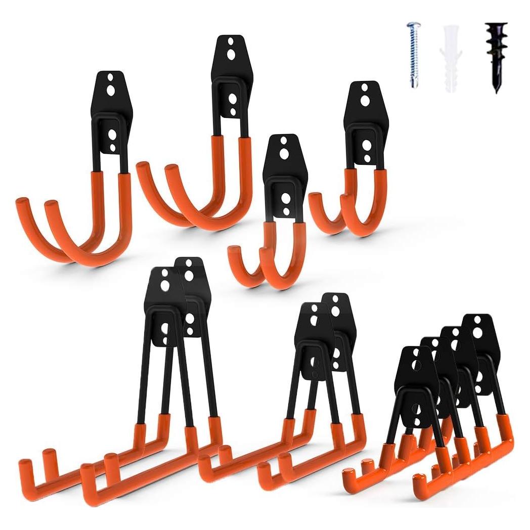 Ganchos de Acero Intpro 12pack para Almacenamiento en Garaje