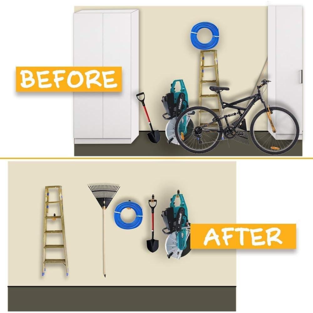 Ganchos de Acero Intpro 12pack para Almacenamiento en Garaje