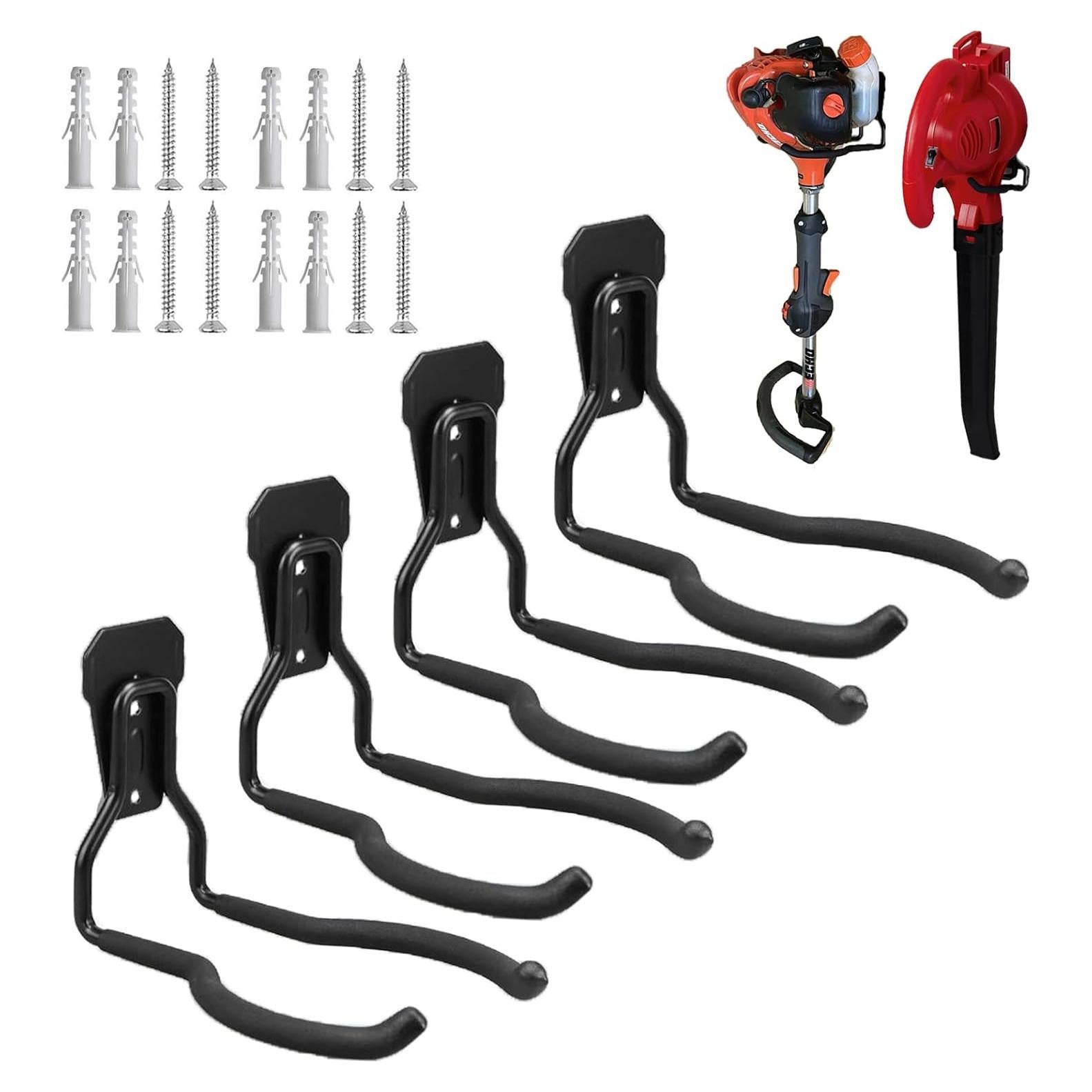 Soporte para Herramientas Eléctricas Juformin - 4 Ganchos Negro