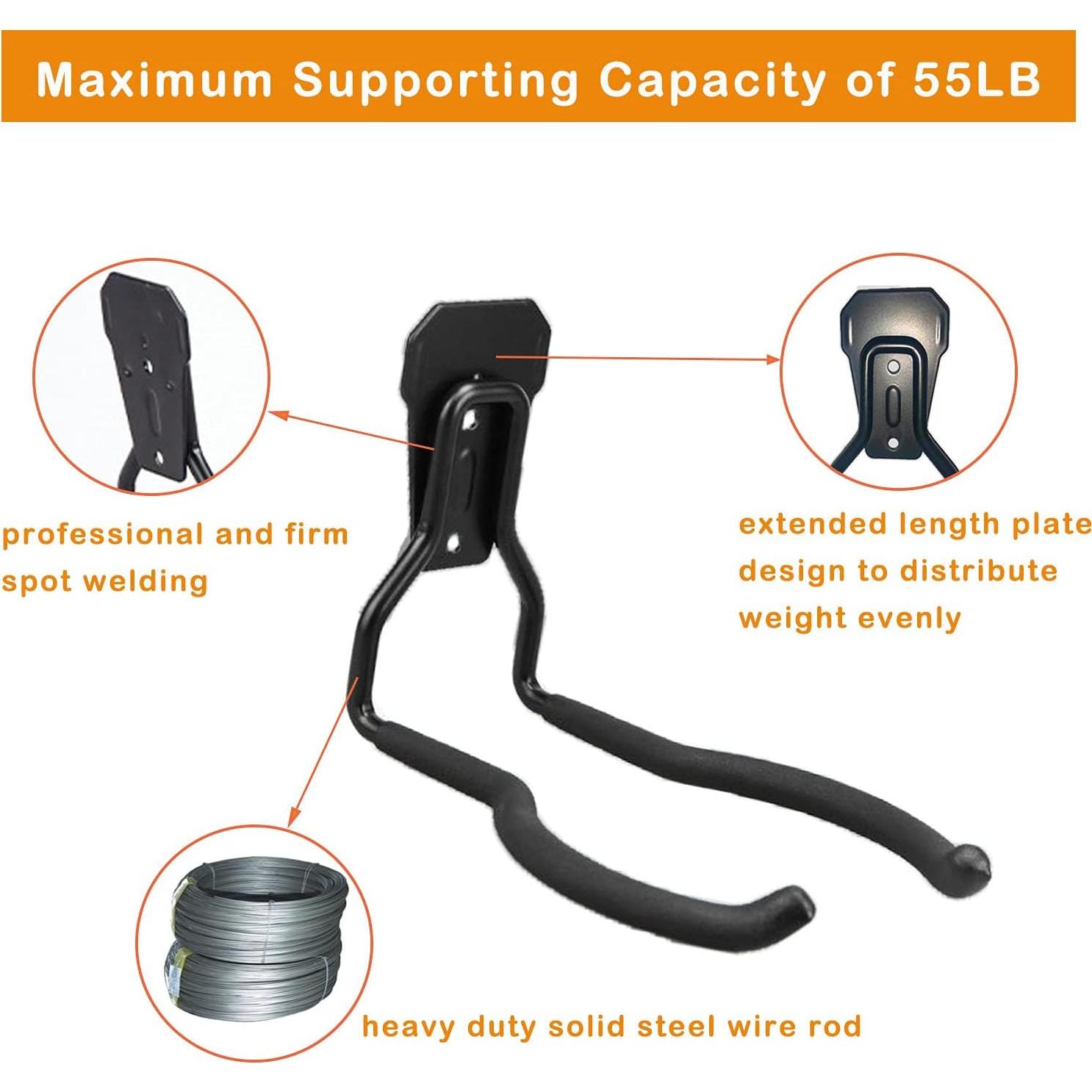 Soporte para Herramientas Eléctricas Juformin - 4 Ganchos Negro