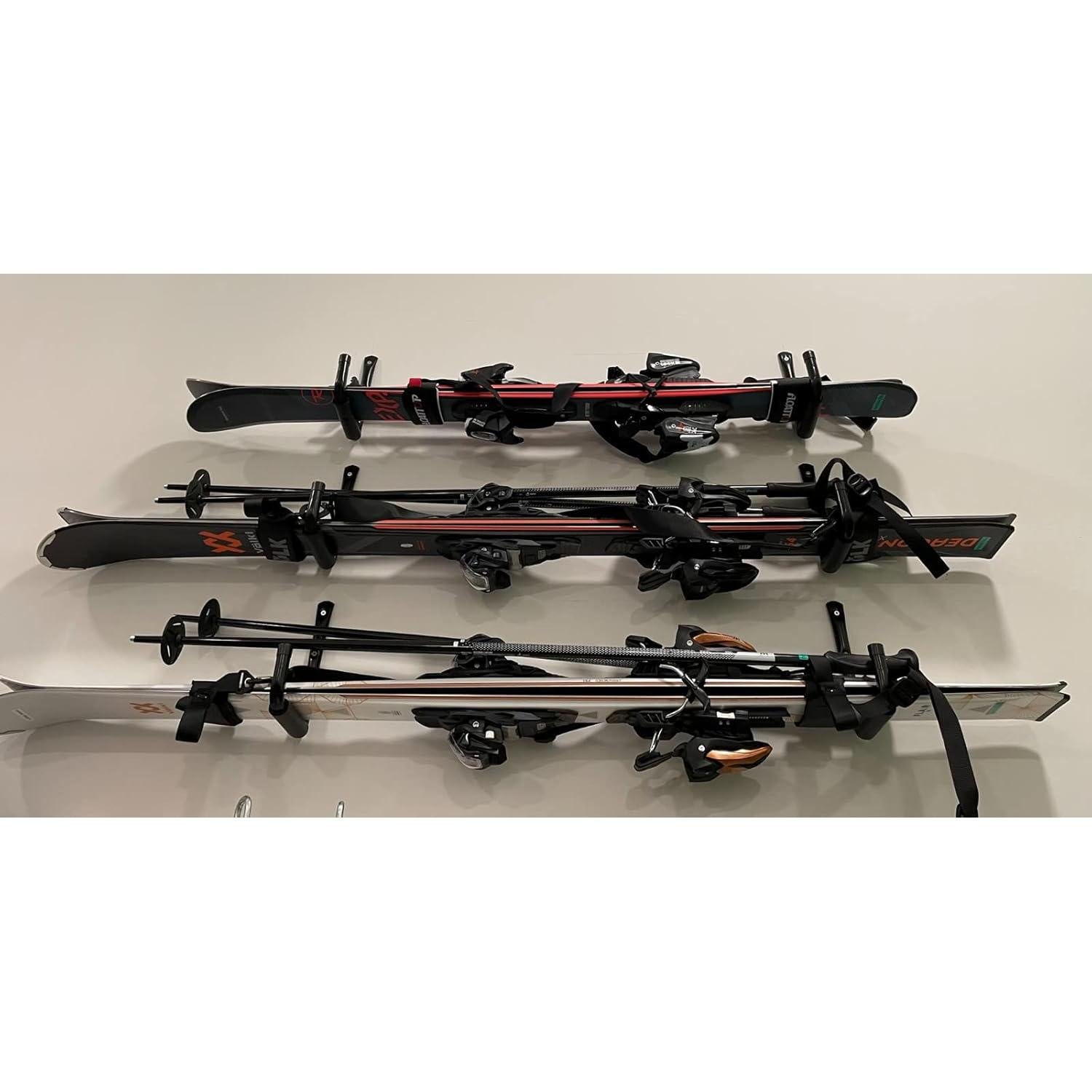 Ganchos de Almacenamiento en Garaje Naikozmo - Paquete de 6, 25cm