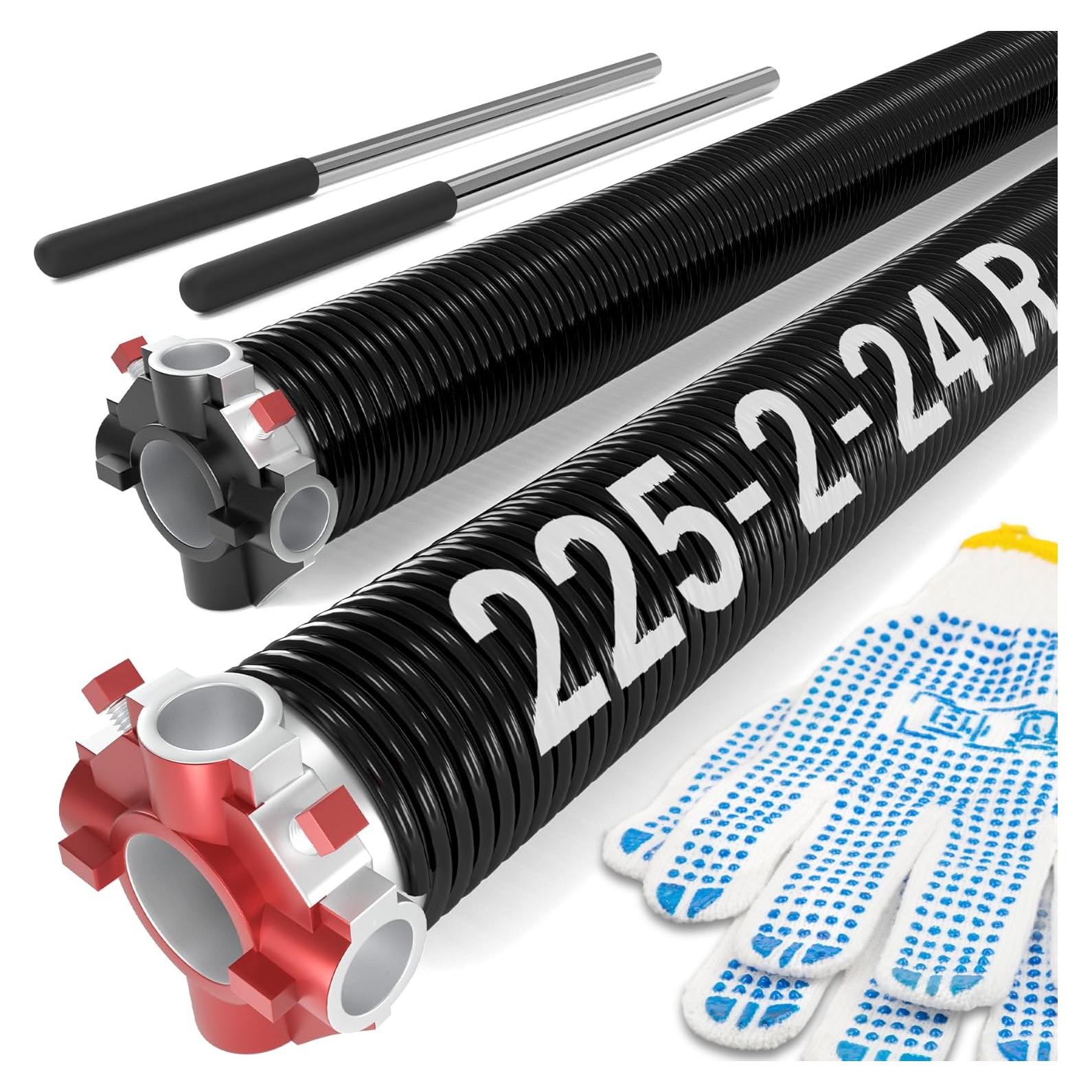 Resorte de Torsión para Puerta de Garaje Toriexon 0.225x5x61 cm