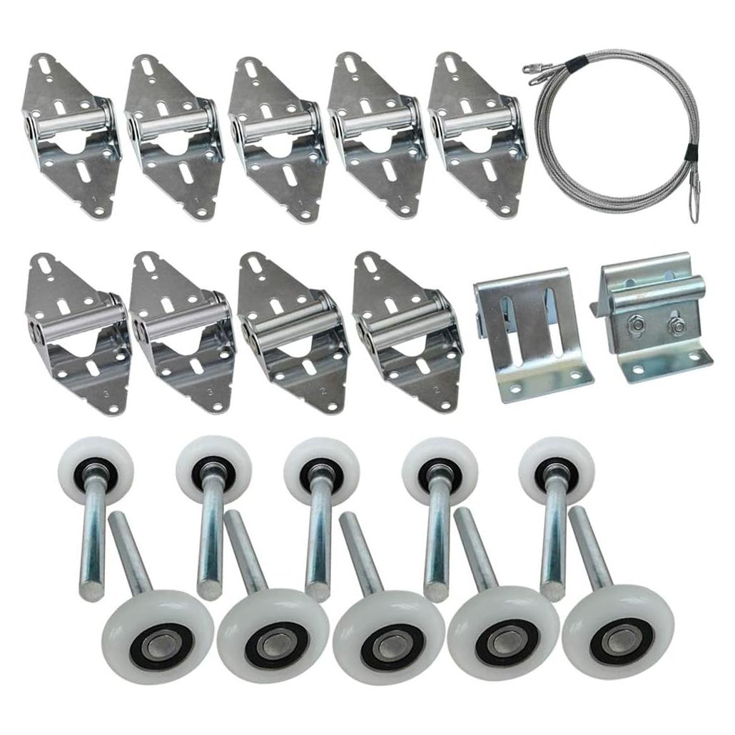 Rodillo de puerta de garaje Surpass con bisagra y soporte 2.13m