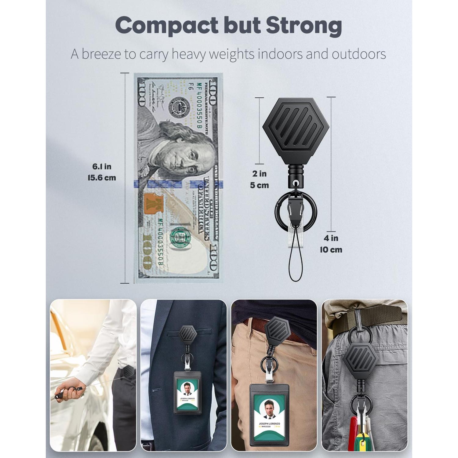 Carrete Retráctil Uniclife con Cierre Magnético 16 oz