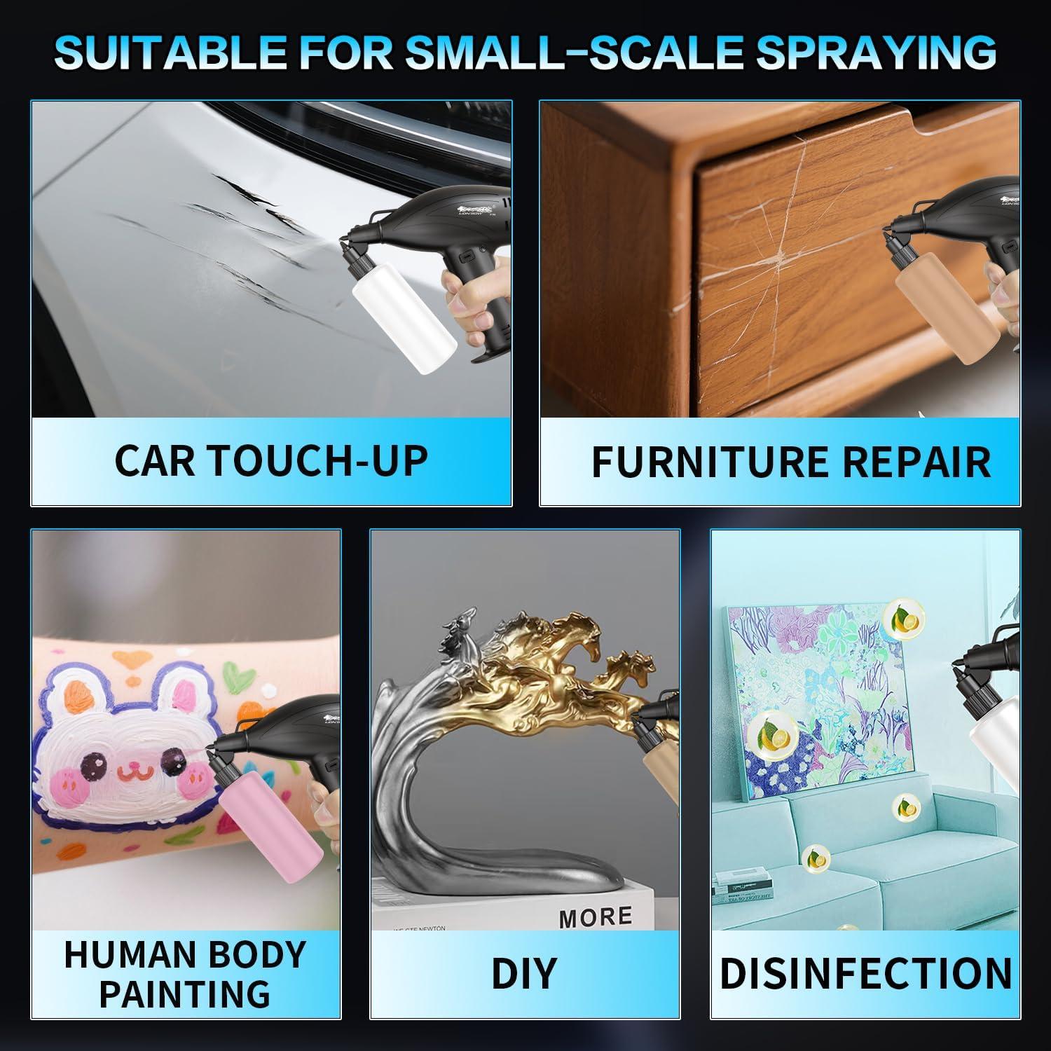 Pistola de Pintura Eléctrica Lionbow 4 Velocidades Portátil