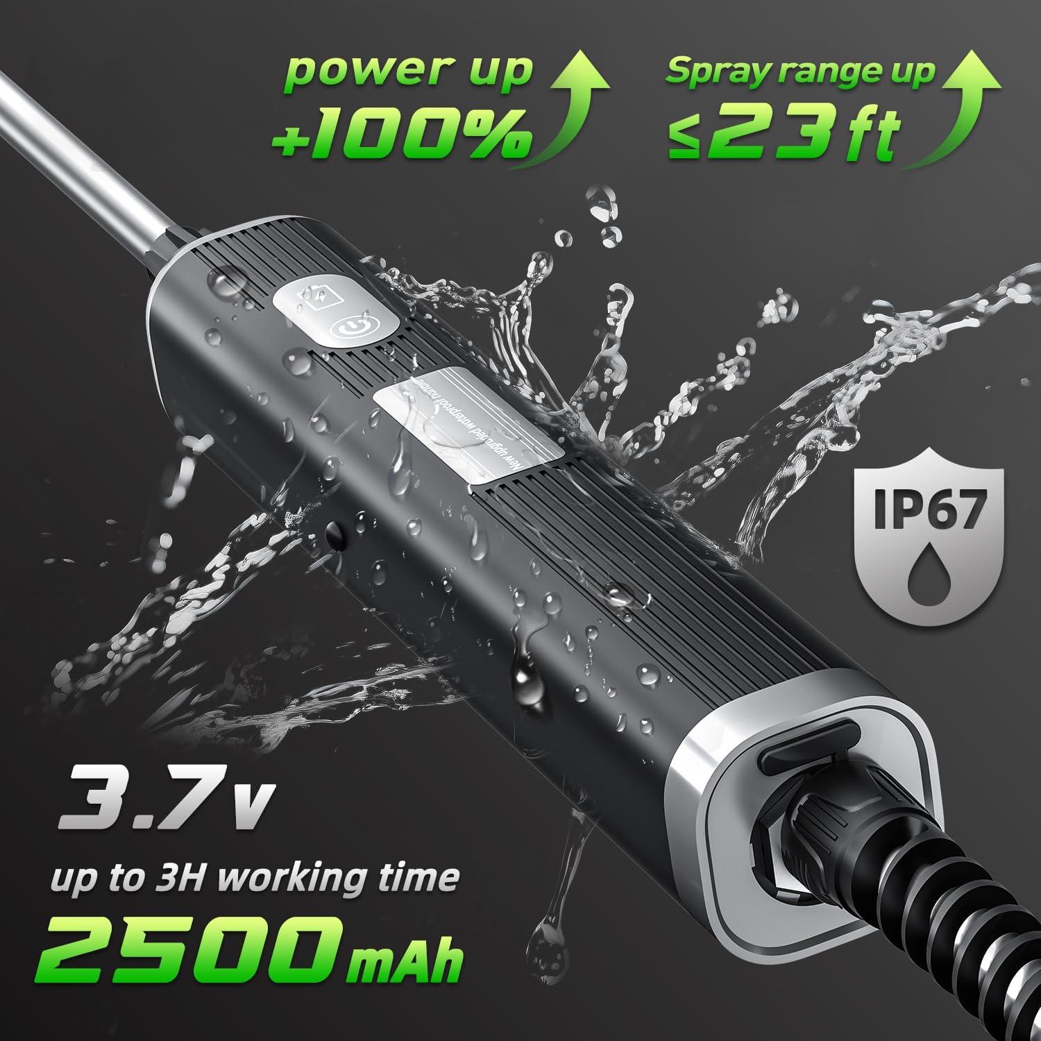 Pulverizador Eléctrico de Jardín SHIJING 2.1 Galones USB