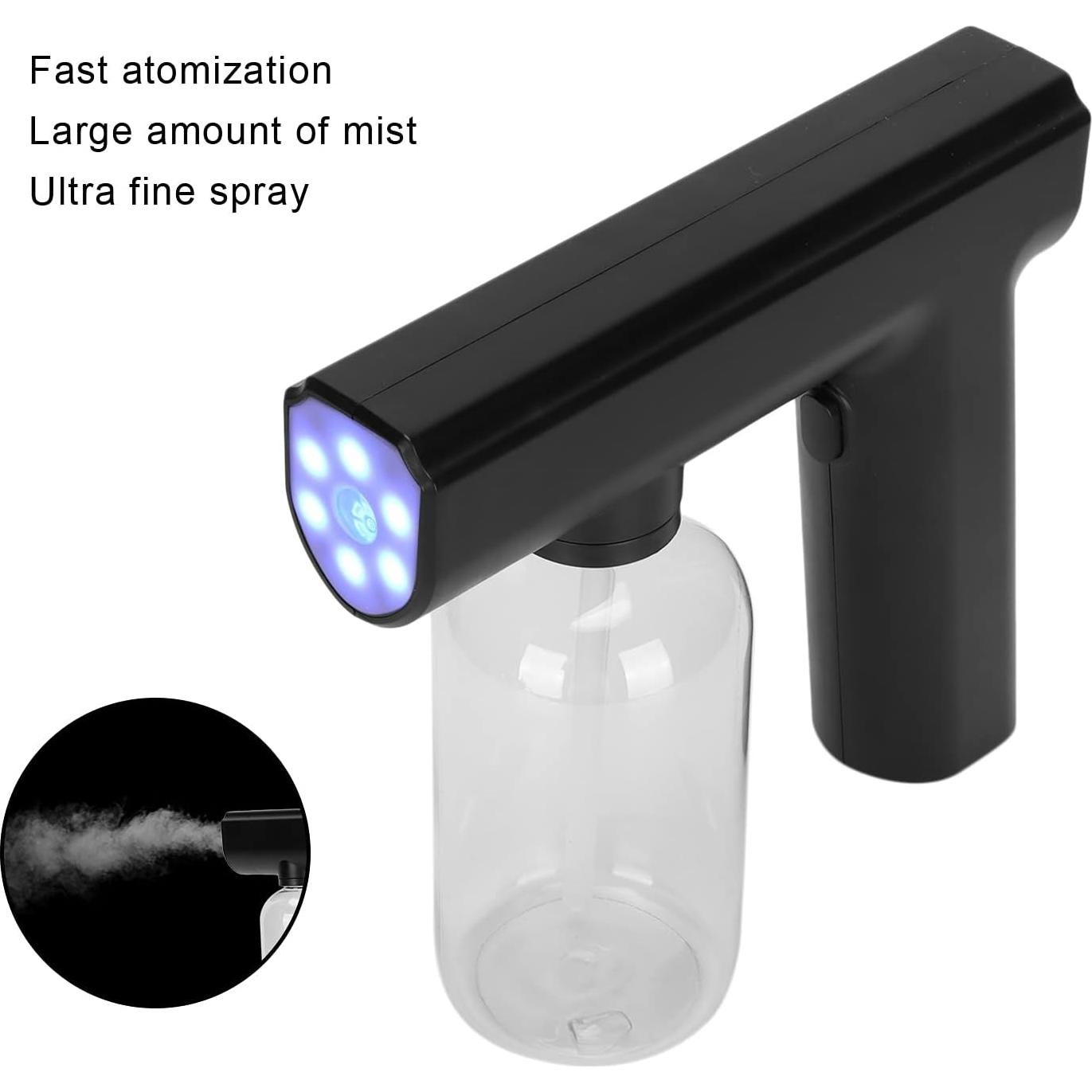 Atomizador Eléctrico Ejoyous 300ml, Pulverizador Portátil de Niebla