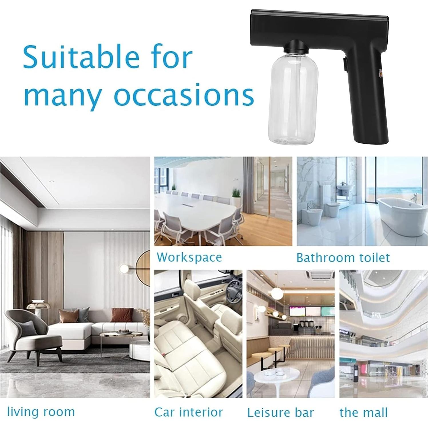 Atomizador Eléctrico Ejoyous 300ml, Pulverizador Portátil de Niebla