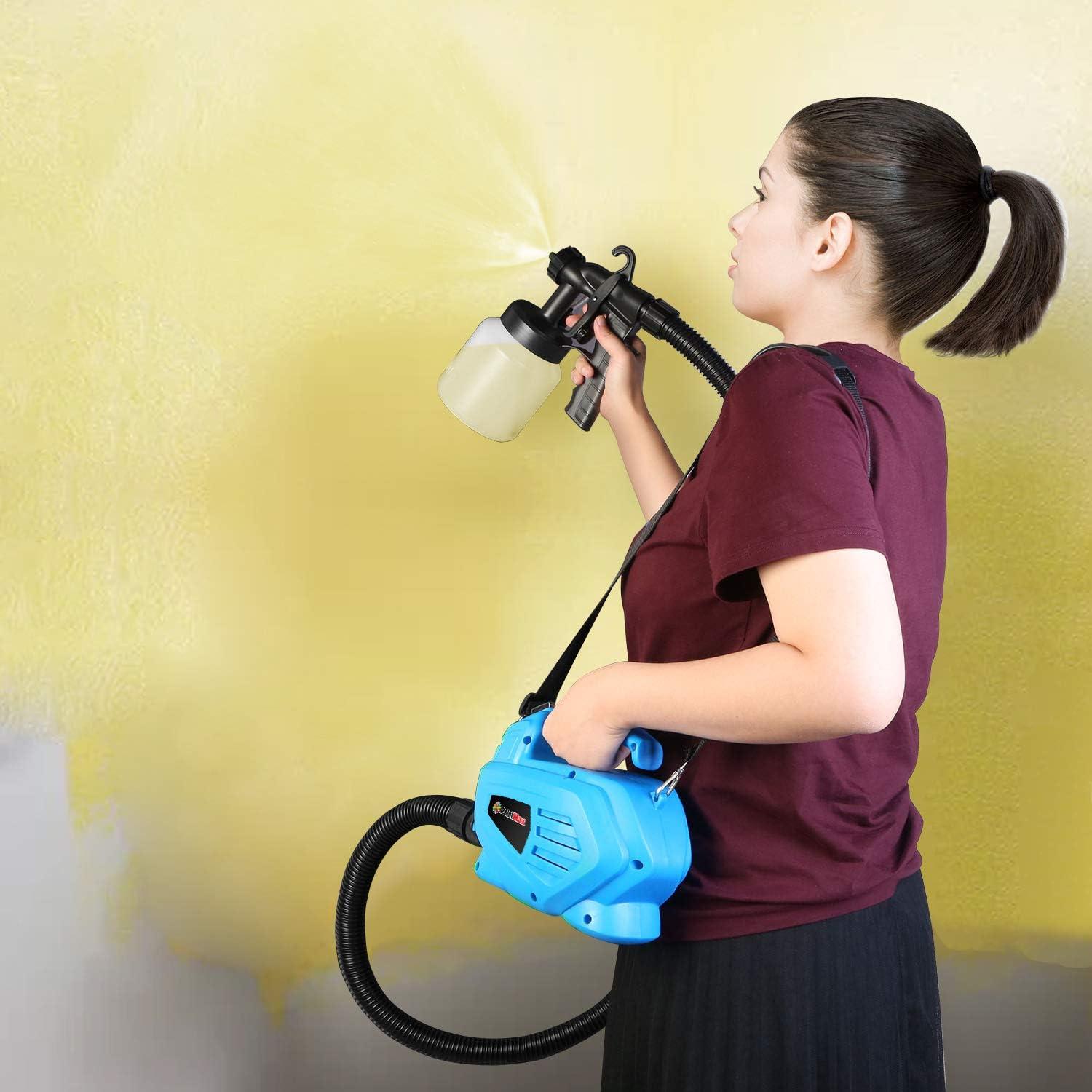 Pistola de Pintura Eléctrica PaintMax 650W 800ml HVLP