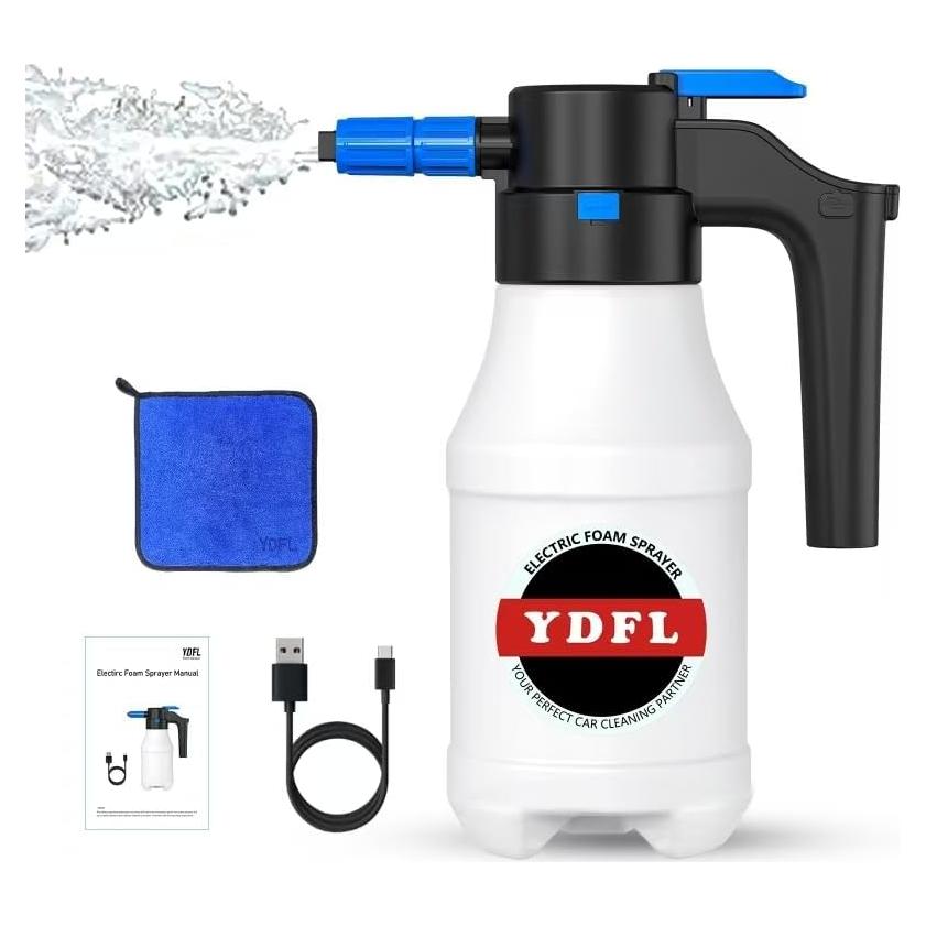 Pulverizador de Espuma Eléctrico YDFL 1.5L para Lavado de Autos