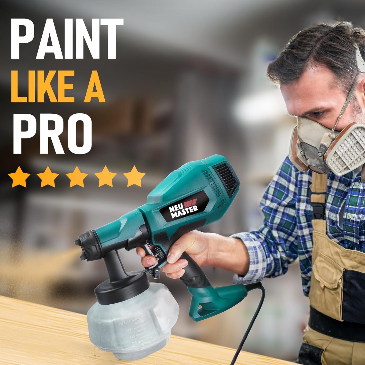Pulverizador de Pintura Eléctrico NEU MASTER NSG0110 1200ML 500W
