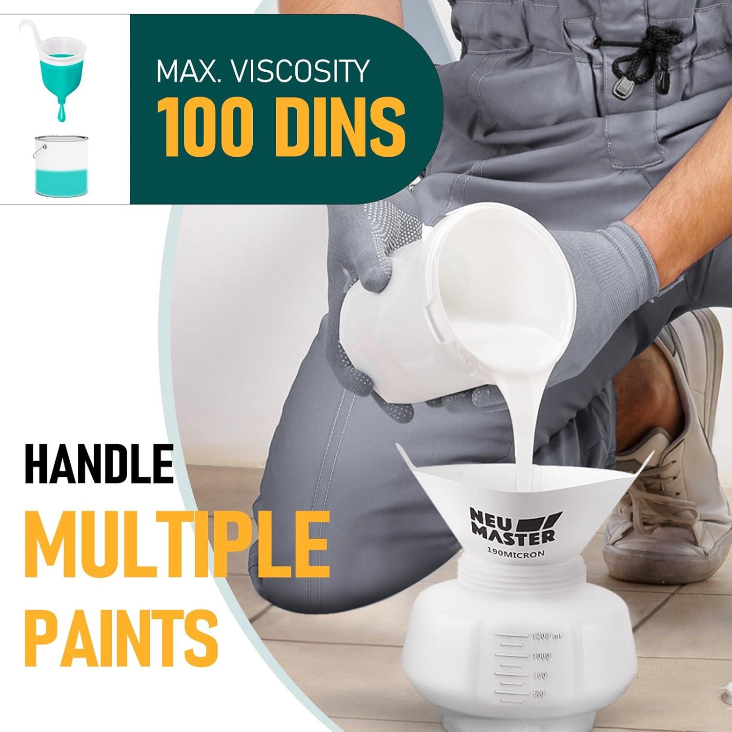 Pulverizador de Pintura Eléctrico NEU MASTER NSG0110 1200ML 500W