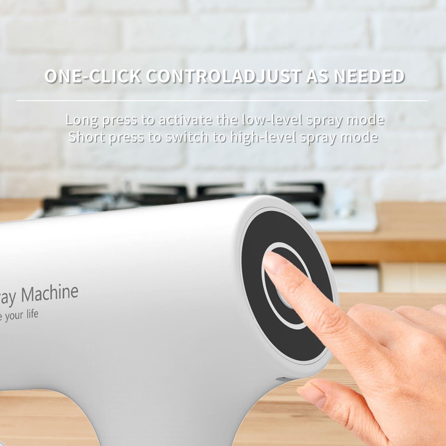 Pistola Atomizadora Eléctrica BEBESIRI K7 280ml Recargable