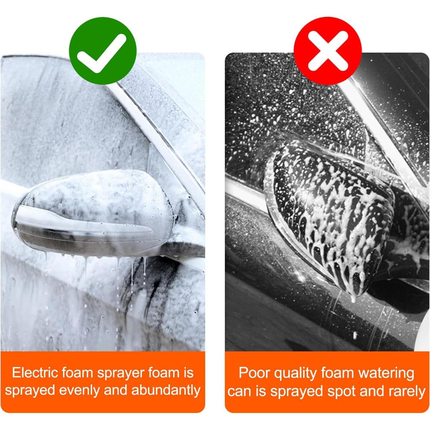 Pulverizador de Espuma Eléctrico Sonhomay 2L para Autos y Jardín