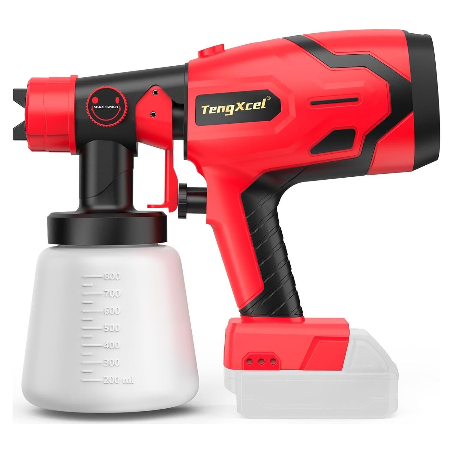 Pulverizador de pintura inalámbrico TengXcel 18V 600W 1000ml