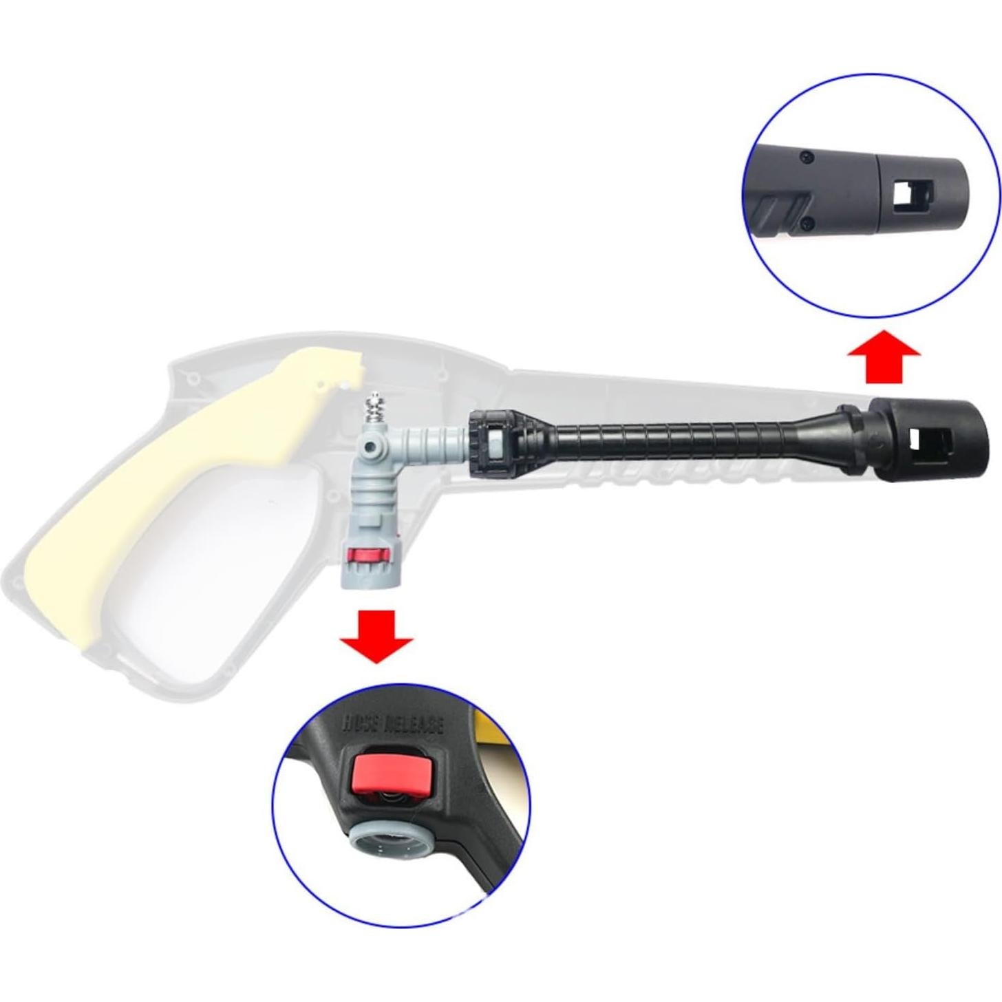 Pistola de Rociado de Agua Alta Presión Lavor VAX A17530