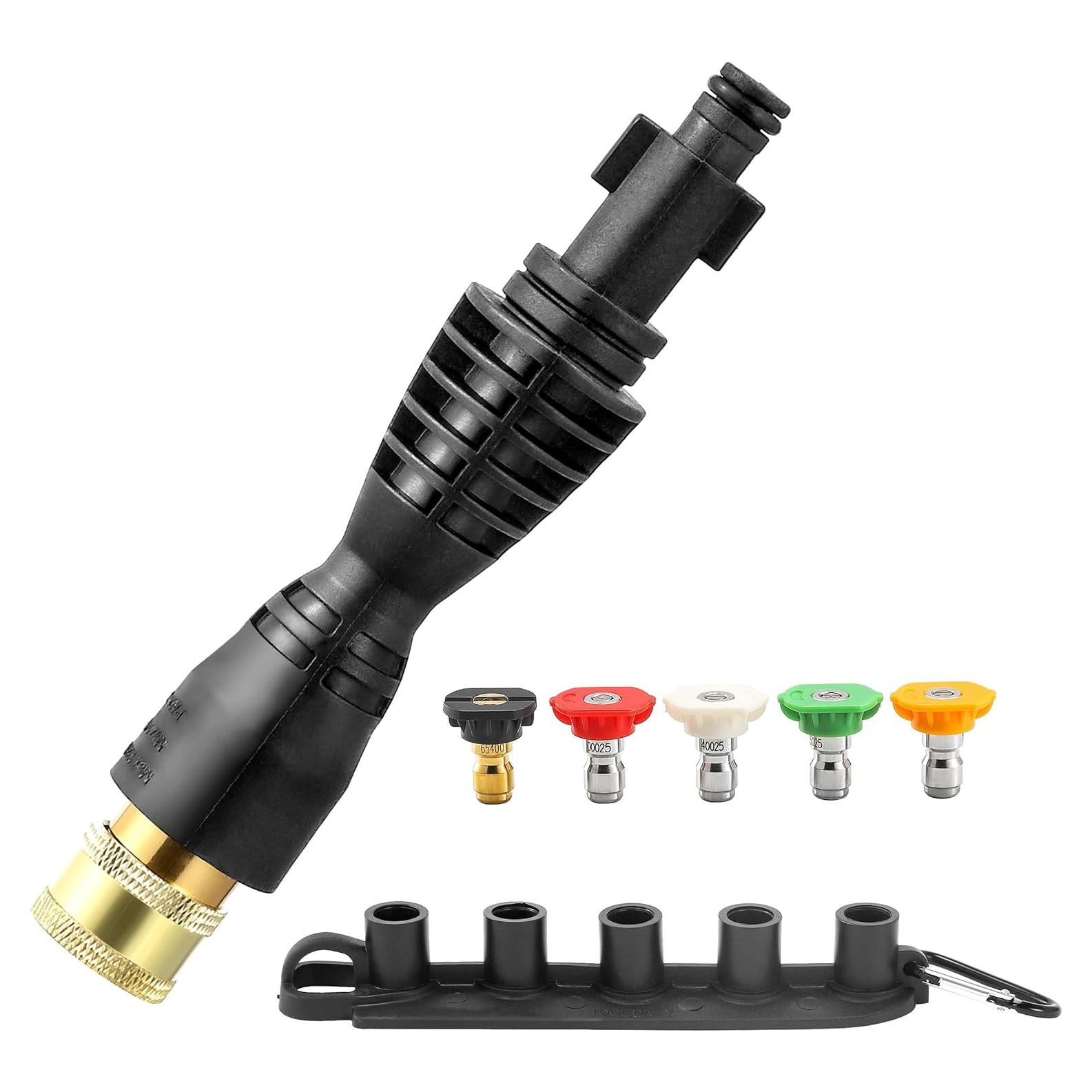 Adaptador de pistola de lavadora a presión FIXFANS 2000 PSI